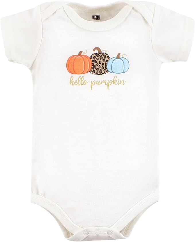 Hudson Baby Baby Girls' Cotton Bodysuits 7-pack - Image 8