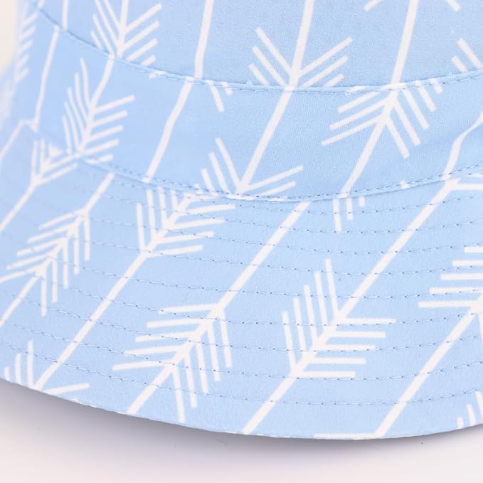 LANGZHEN Sun Protection Hat for Kids Toddler Boys Girls Wide Brim Summer - Image 3