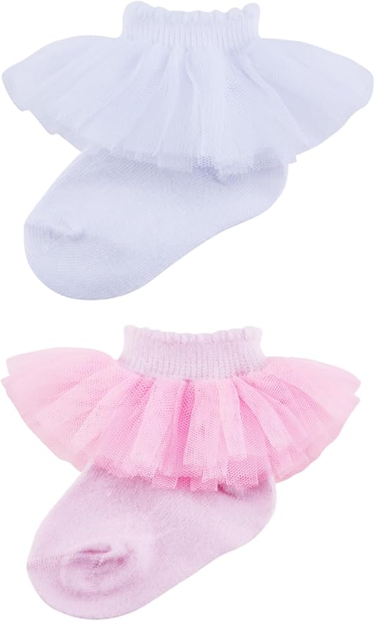 PrinceSasa Little Baby Girl Princess Lace Ruffles Socks Set - Image 2