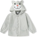 YOUNGER TREE Toddler Baby Boy Girl Duck Raincoat Cute Cartoon Hoodie Zipper by YOUNGERTREE