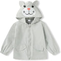 YOUNGER TREE Toddler Baby Boy Girl Duck Raincoat Cute Cartoon Hoodie Zipper by YOUNGERTREE