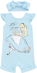Disney Romper and Headband Outfit Set Newborn to Little Kid Sizes by Disney