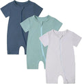 OPAWO Bamboo Sleepers for Baby Boy Pajamas Bamboo Pajamas Baby Romper 0-24M | 2 by OPAWO