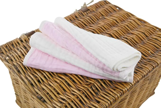 Burp Cloths Large, Muslin Burp Cloths - Image 3