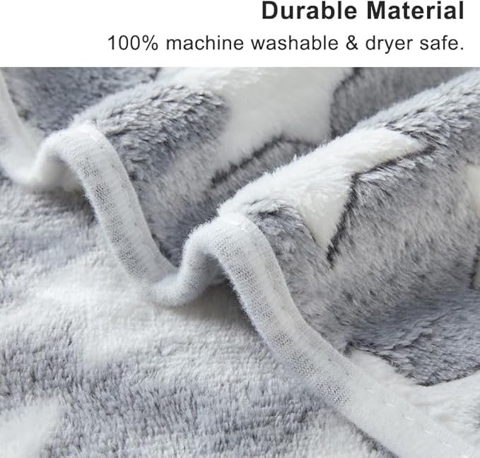 1 Pack 3 Blankets for Dog Puppy Cat | Super Soft Fluffy Premium Fleece Pet - Image 5