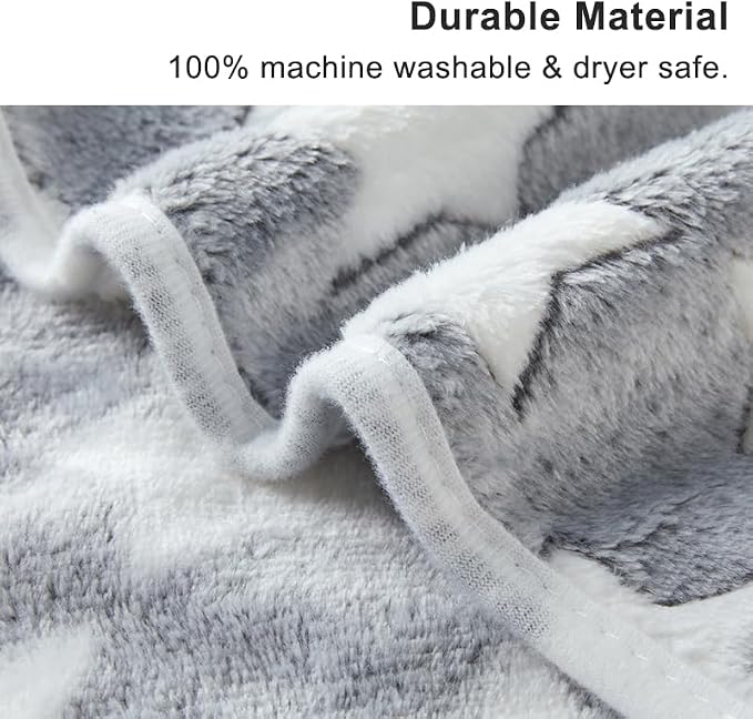 1 Pack 3 Blankets for Dog Puppy Cat | Super Soft Fluffy Premium Fleece Pet - Image 5
