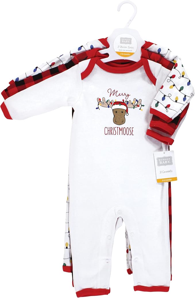 Hudson Baby unisex-child Cotton Coveralls - Image 2