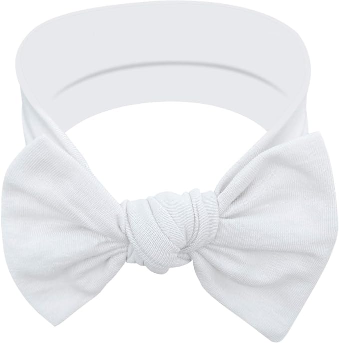 Baby Girl Headbands-Infant, Toddler Cotton Handmade Hairbands by BGBabygiz