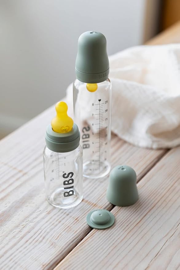 BIBS Glass Bottle 225ml | Made in Denmark