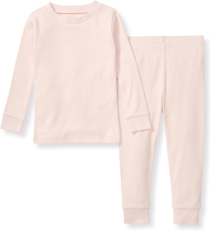 Burt's Bees Baby Girls Organic Cotton Pajamas, Toddler PJ Set, 2-PC | Soft by BurtsBeesBaby