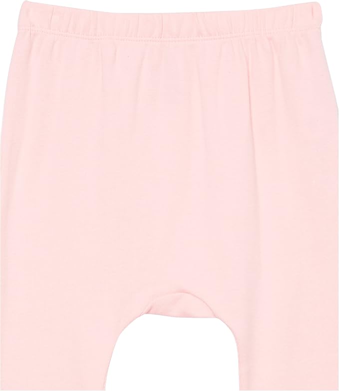 HonestBaby Unisex-Baby Multipack Harem Pants Roomy Fit Pull on Bottoms 100% - Image 4