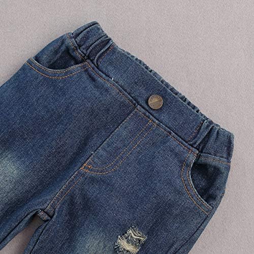 fhutpw Toddler Baby Boy Outfits Hoodie Sweatshirts & Jeans Clothes Set Fall - Image 5