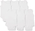Amazon Essentials Unisex Babies' Sleeveless Cotton Rib Bodysuits by AmazonEssentials