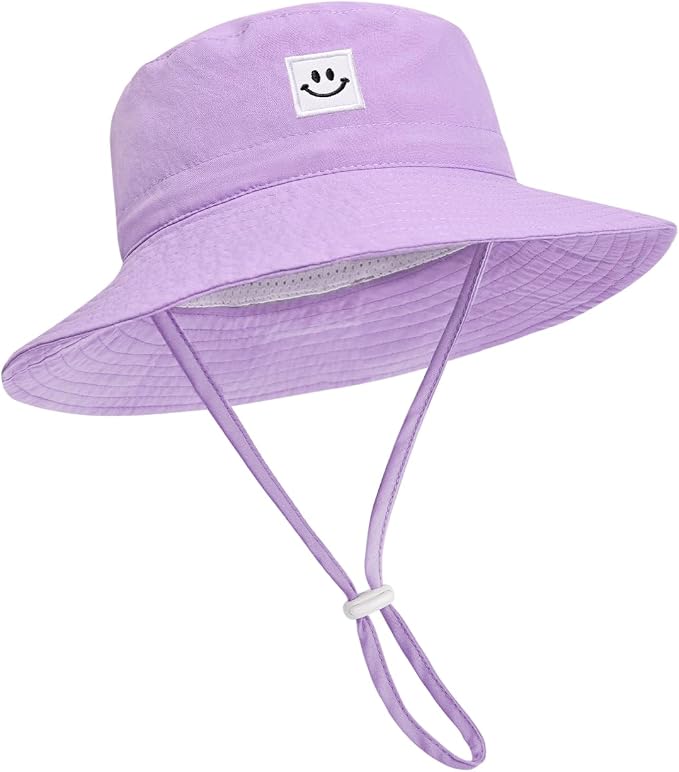 Baby Toddler Sun Hat, Kids Summer UPF 50+ Foldable Beach Bucket Hat - Image 3