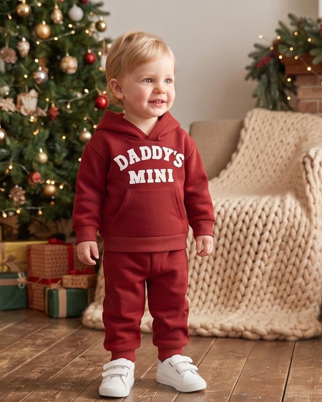Toddler Baby Boy Fall Clothes Long Sleeve Hoodie Sweatshirts Pants Set Infant - Image 5