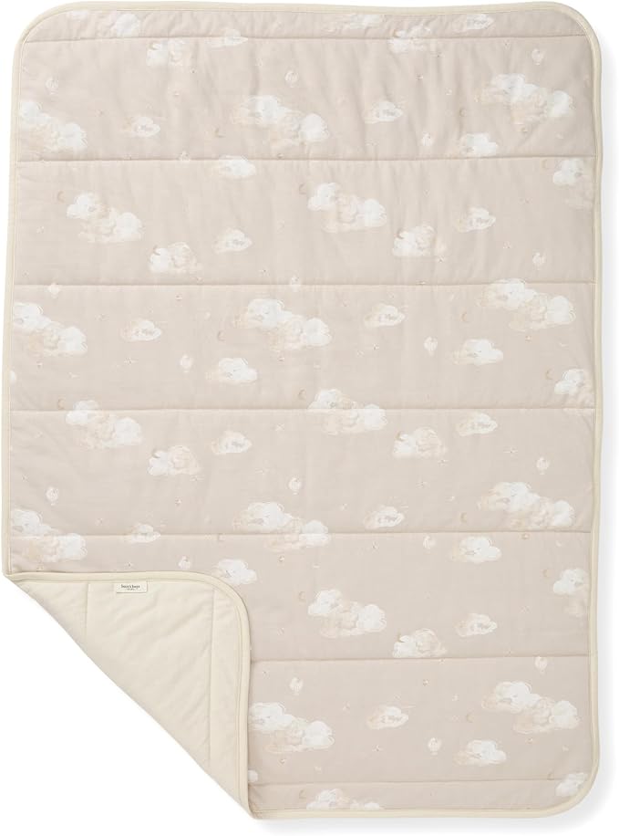 Burt's Bees Baby Organic Cotton Infant Reversible Blanket, Nursery Bedding | - Image 2