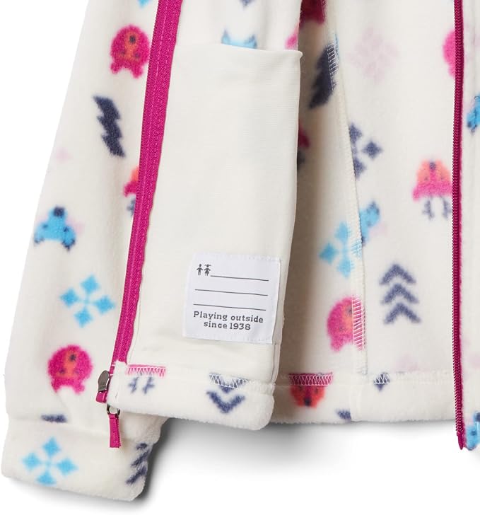 Columbia Youth Girls Benton Springs II Printed Fleece Jacket - Image 8