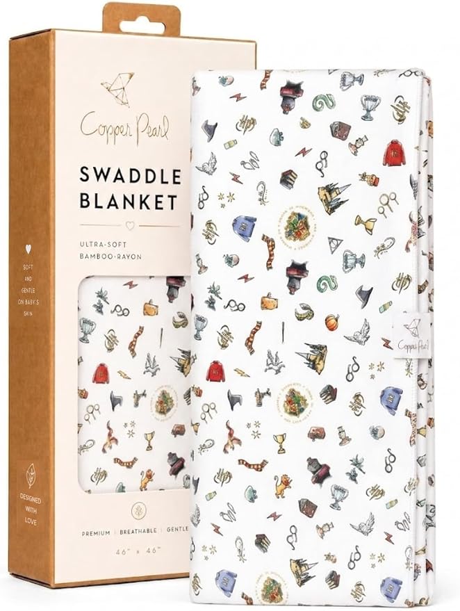 Copper Pearl Swaddle Blankets for Newborns | Soft Stretchy Receiving Blankets by CopperPearl