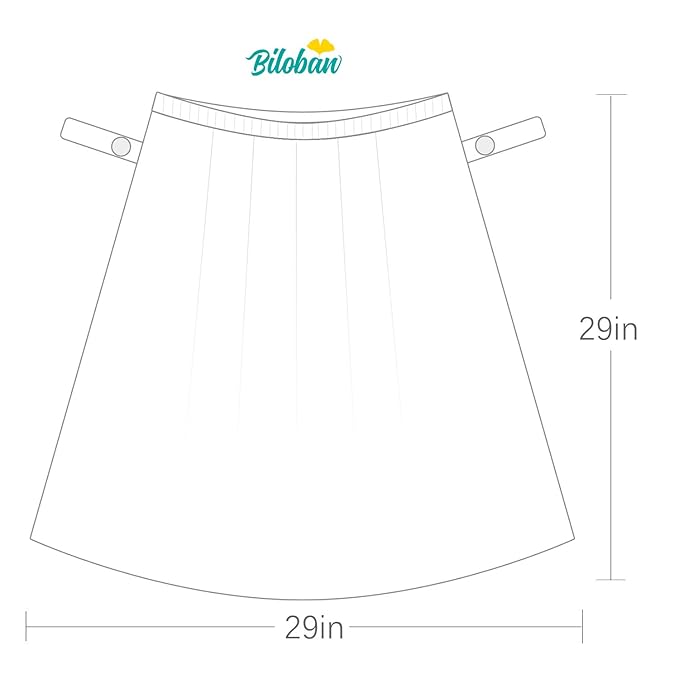 Biloban Reusable Diaper Pail Liner Bags 2 Pack for Ubbi, Waterproof Larger Capacity & Washable Wet Bag for Cloth Diapers & Kitchen Garbage, Grey & Navy