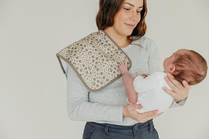 Copper Pearl Baby Burp Cloth Large 21''x10'' Size Premium Absorbent Triple - Image 4