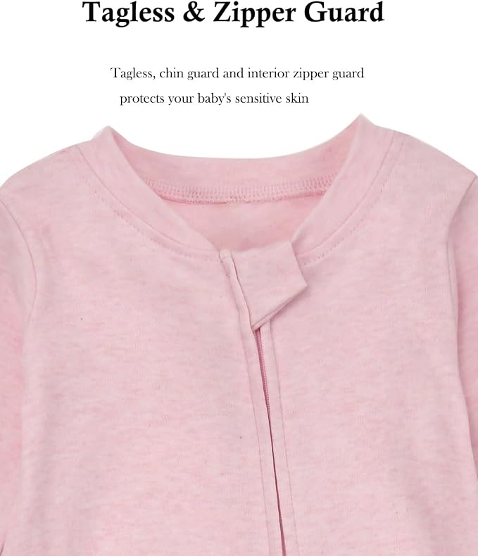 Aablexema Baby Footie Pajamas Cotton - Image 3