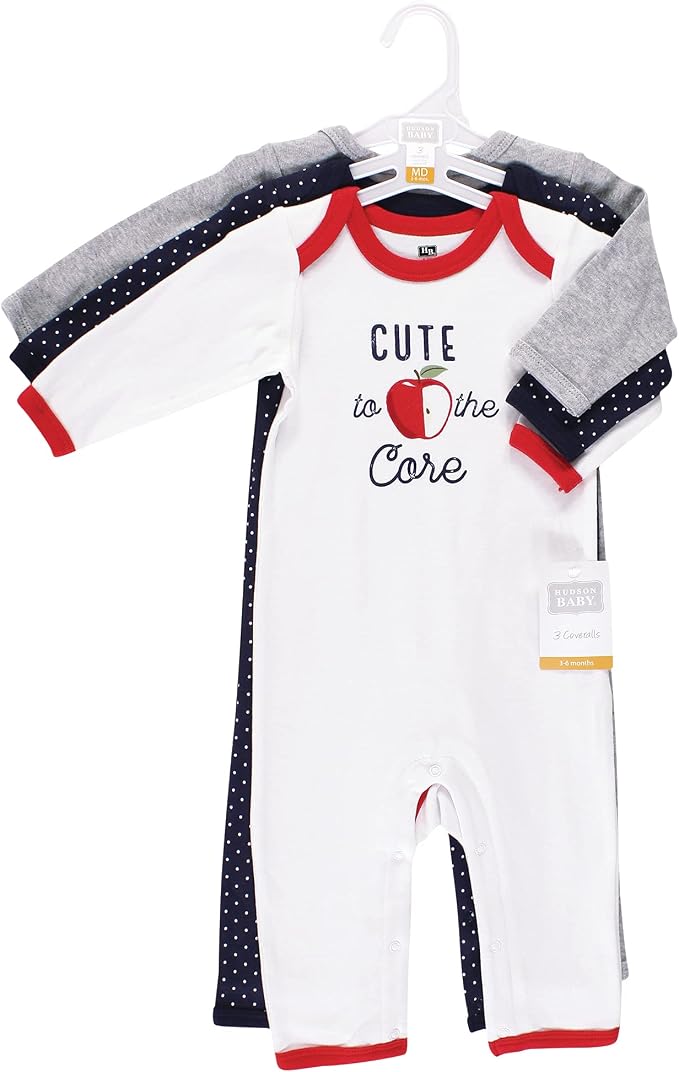 Hudson Baby unisex-child Cotton Coveralls - Image 2