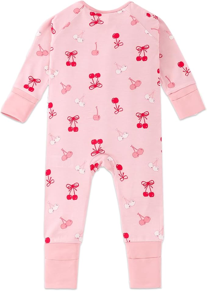 Baby Viscose of Bamboo Convertible Footie Pajamas - Image 3