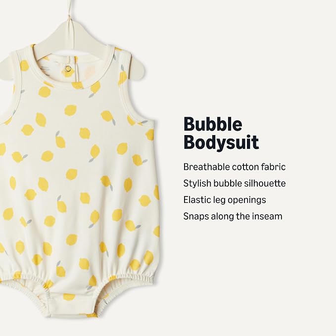 Amazon Essentials x Sofia Grainge Unisex Babies' Cotton Bubble Bodysuit - Image 3