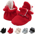 Ohwawadi Infant Baby Boys Girls Slippers Cozy Fleece Booties Soft Bottom Warm by Ohwawadi