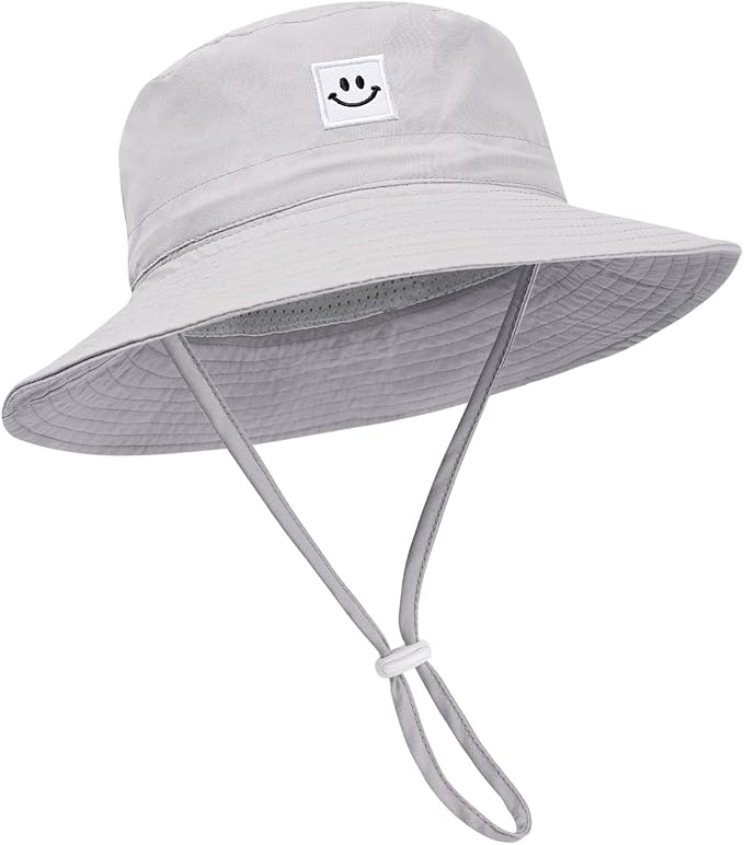 Baby Toddler Sun Hat, Kids Summer UPF 50+ Foldable Beach Bucket Hat - Image 3