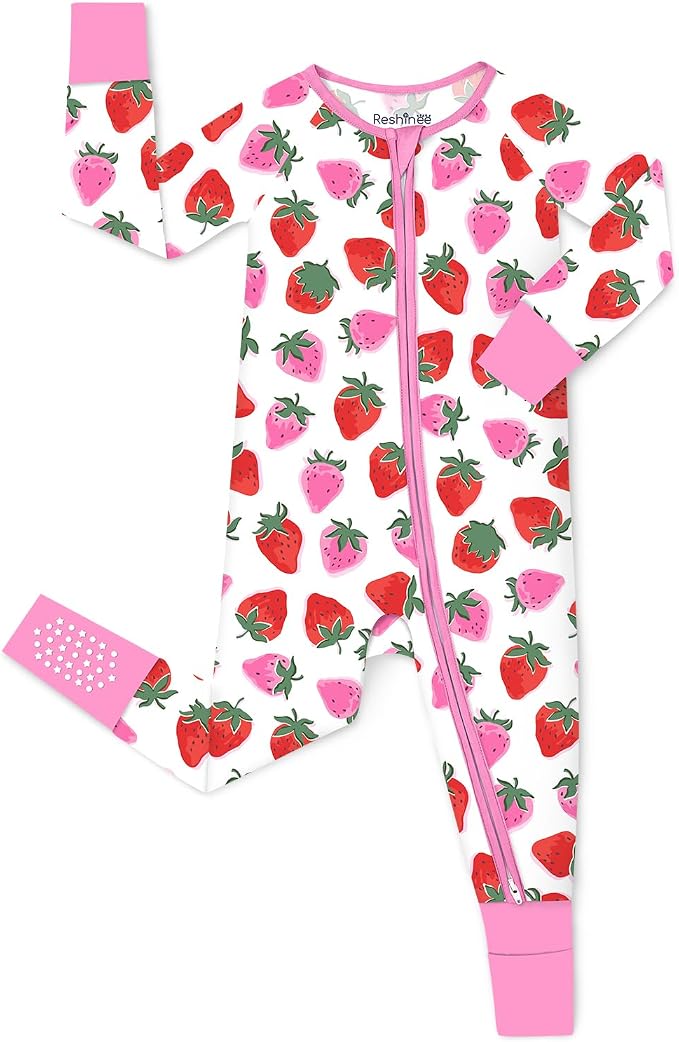 babee Reshinee Viscose Derived from Bamboo Baby Footie Pajamas Convertible by babeeReshinee