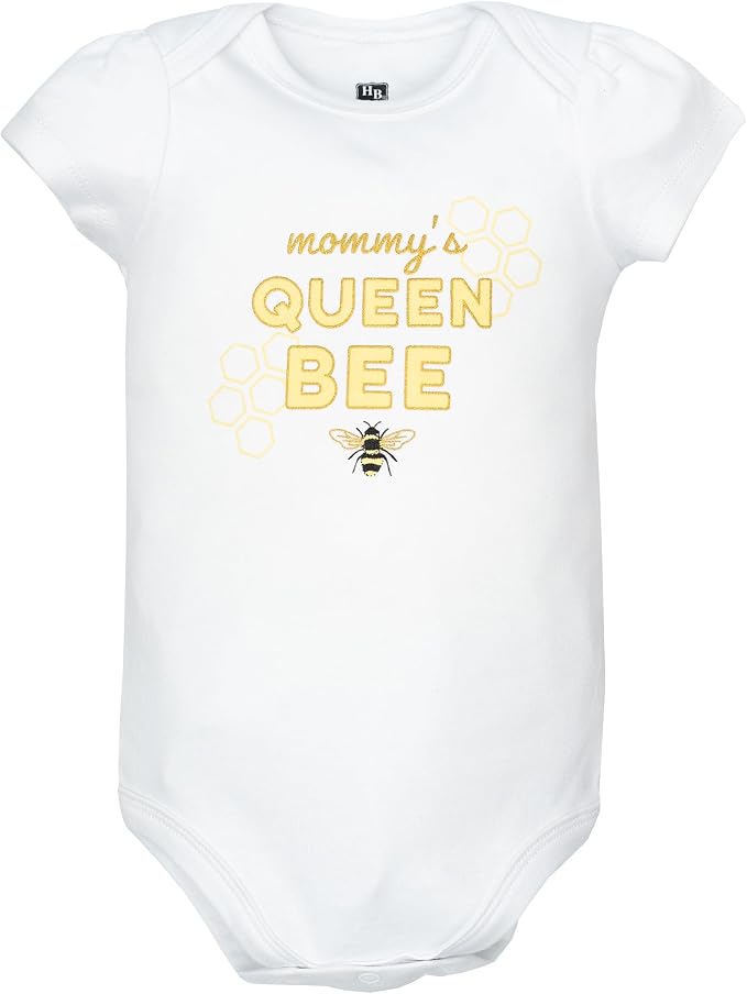 Hudson Baby Infant Girls Cotton Bodysuits 5-Pack - Image 3