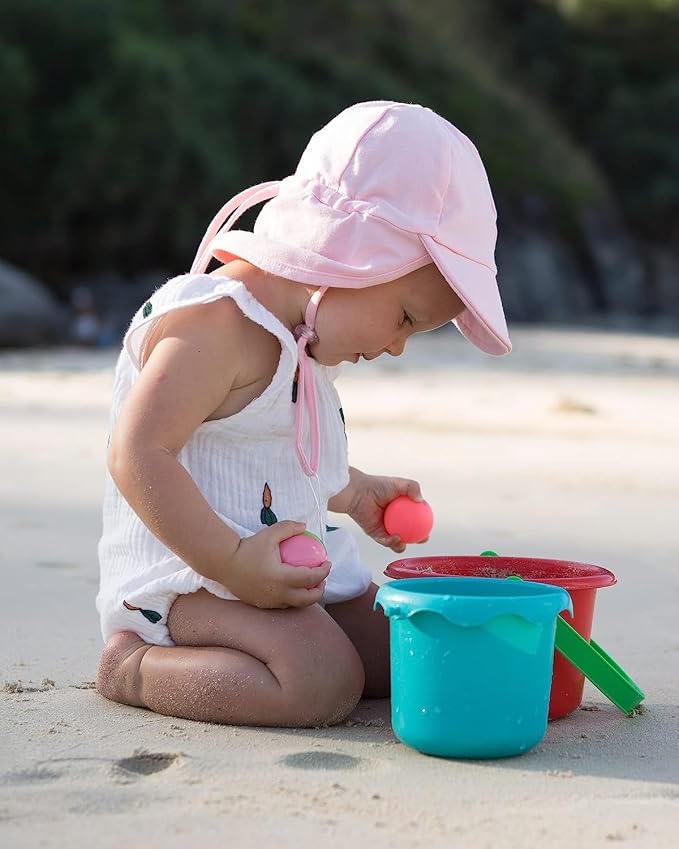 FURTALK Baby Sun Hat UPF 50+ UV Ray Sun Protection Cotton Toddler Hats - Image 3
