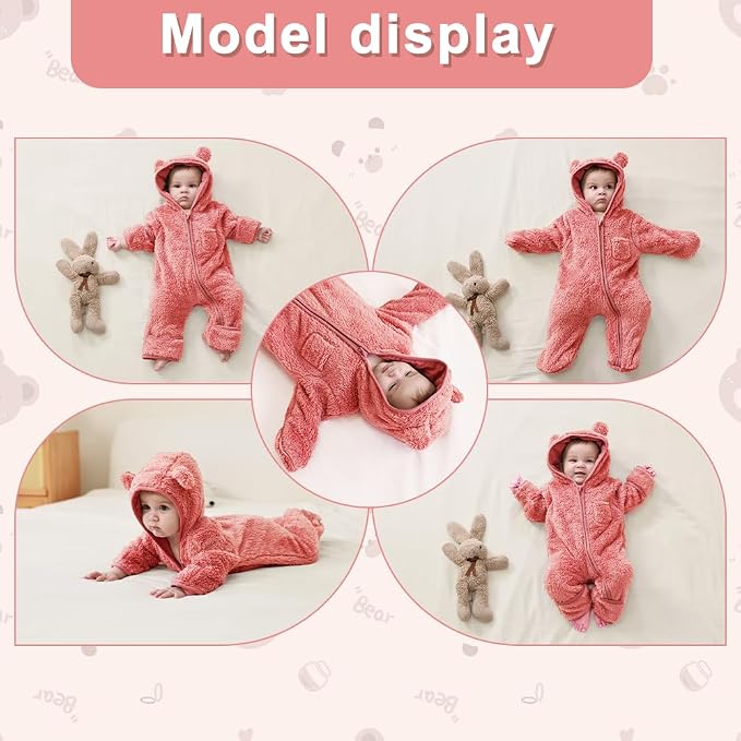 AiWMGL Newborn Baby Bear Outfit - Image 6