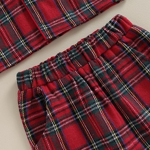 Kids Baby Girl Boy Satin Pajamas Set Button Down Sleep Shirt Top+Long Pants - Image 6