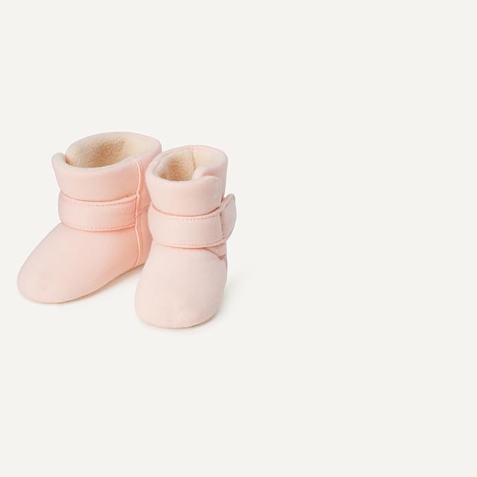 Amazon Essentials Unisex Babies' Soft Hook & Loop Booties, Infant Crib Shoes - Image 2