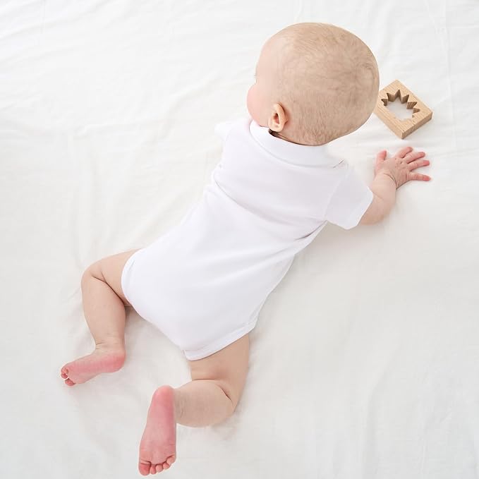 pureborn Baby Romper Bodysuits 2-Pack Unisex Soft Cotton One-Piece Outfit - Image 3