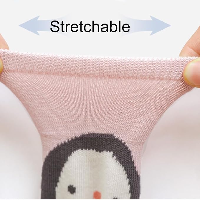Exegawe Toddler Non Slip Socks, Cute Baby Socks - Image 6