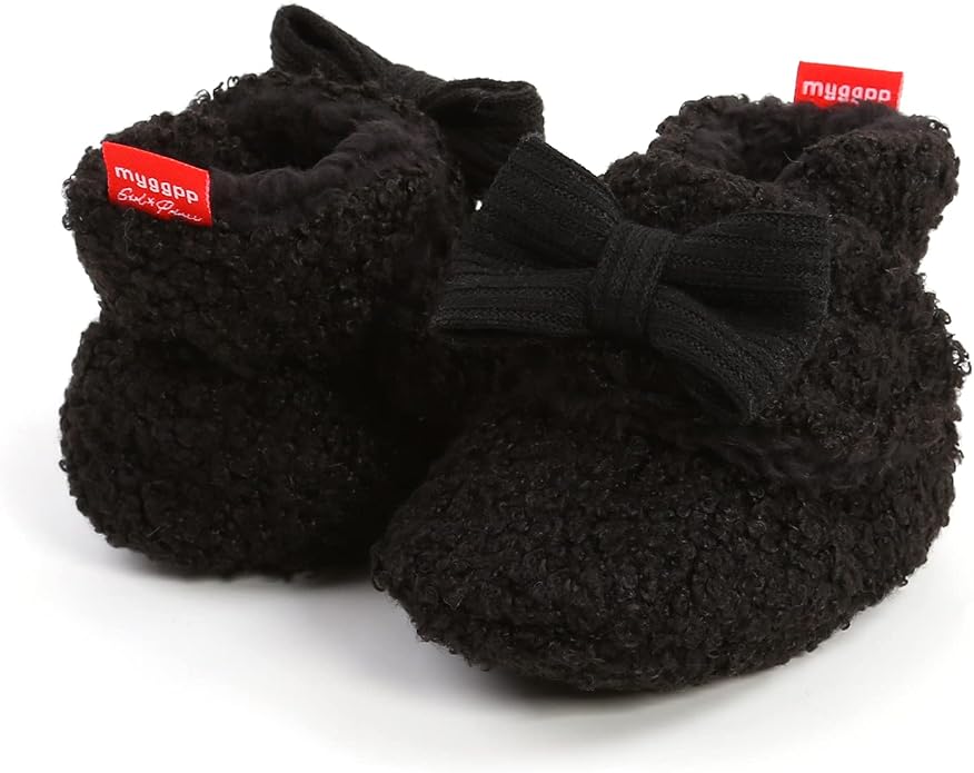 Ohwawadi Infant Baby Slippers Girls Boys Booties Warm Baby Socks Shoes Newborn - Image 5