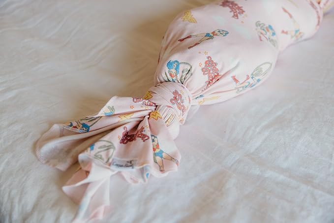 Copper Pearl Swaddle Blankets for Newborns | Soft Stretchy Receiving Blankets - Image 3