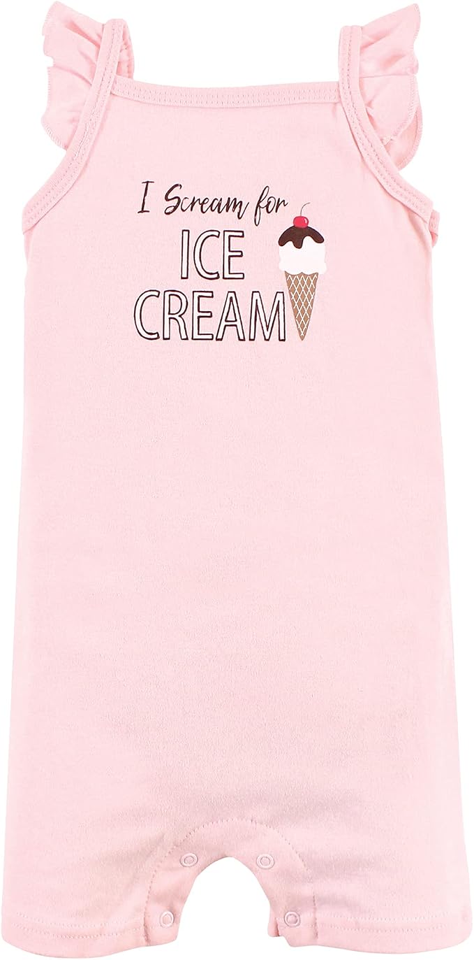 Hudson Baby Unisex Cotton Rompers - Image 5