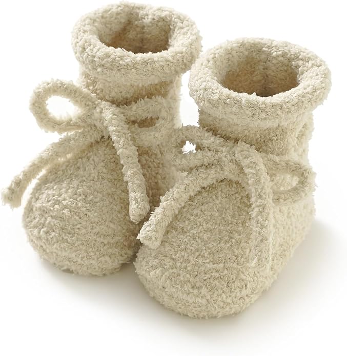 LAWKUL Cotton Baby Booties Newborn Fleece Shoes Sock by LAWKUL