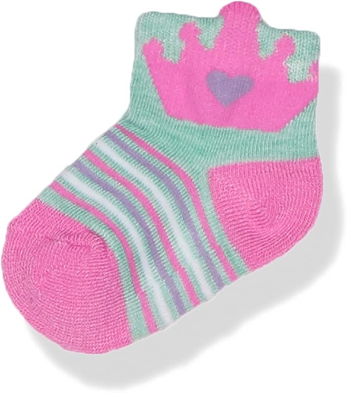 Cherokee Baby Girls' 12 Pack Shorty Ankle Socks - Image 2