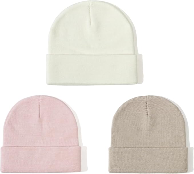 Baby Hats and Mittens Set Infant Toddler Beanie Cap Newborn Gloves - Image 2
