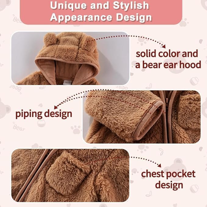 AiWMGL Newborn Baby Bear Outfit - Image 5