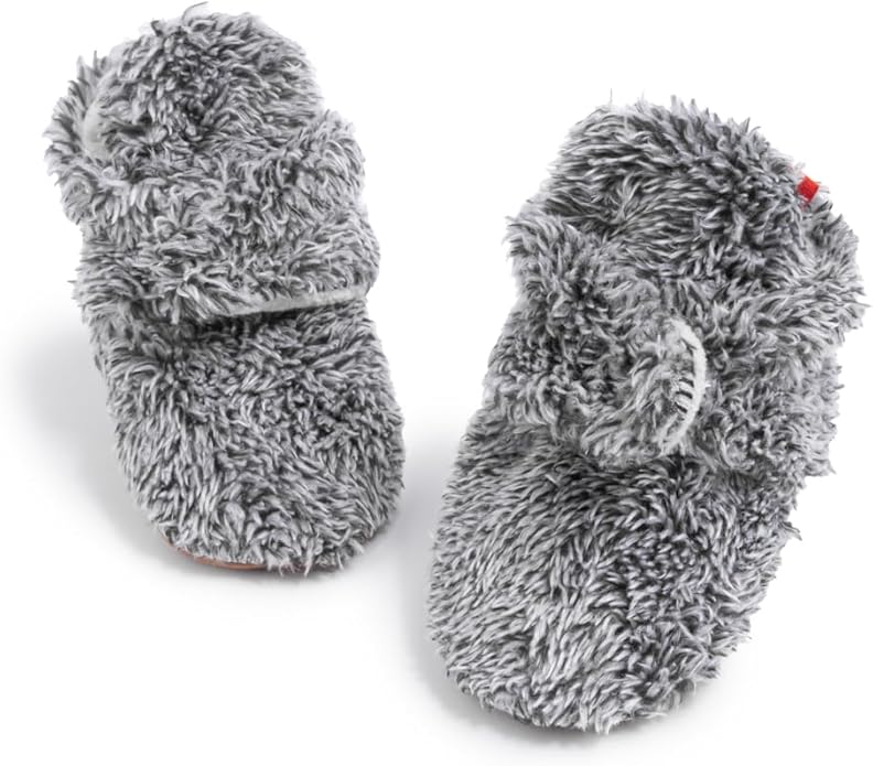 Babelvit Newborn Baby Boy Girl Soft Fleece Booties Stay On Infant Slippers by Babelvit