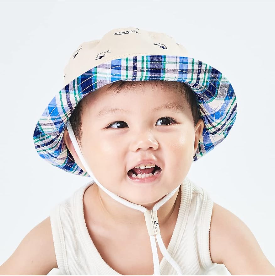 Komorebi Toddler Sun Hat UPF 50+ Kids Beach Bucket Hats Boys Girls 0-8Y | Cute - Image 7