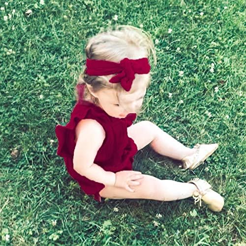 Renotemy Baby Girl Clothes Summer Rompers Cute Outfits Preemie-18 Months | - Image 2