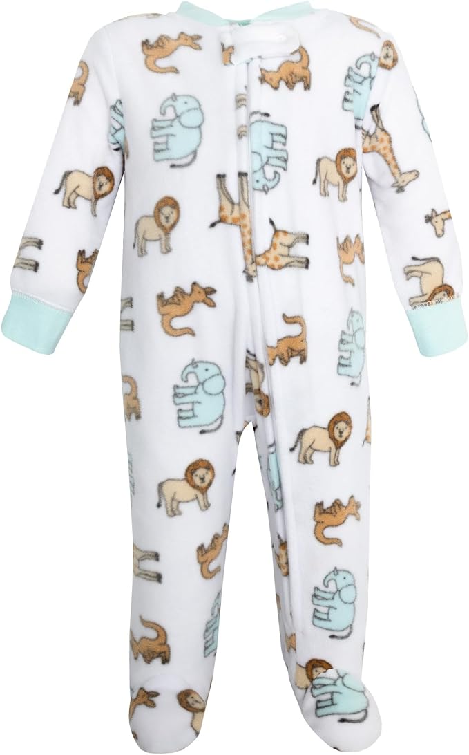 Hudson Baby Unisex Baby Fleece Sleep and Play - Image 3