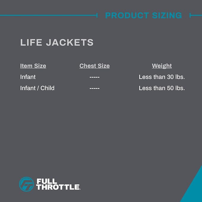 Full Throttle Infant Baby-Safe USCG Approved Life Jacket - Image 4